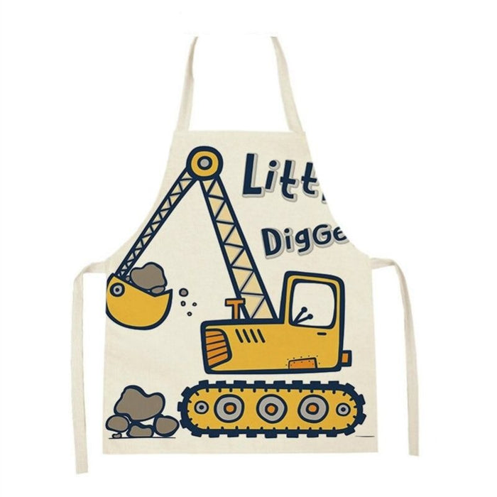 Printed Cooking Kitchen Apron