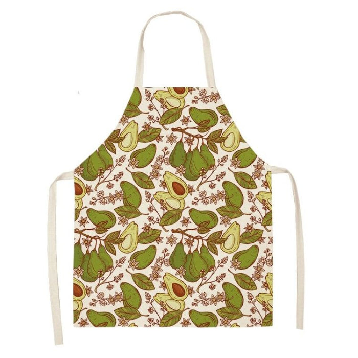 Avocado Tropical Printed Aprons