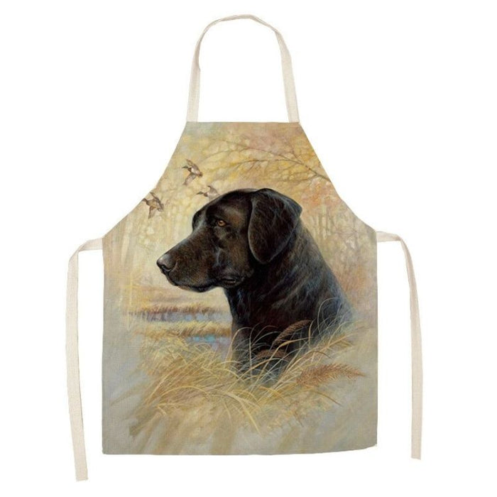 Puppy Printed Cleaning Apron