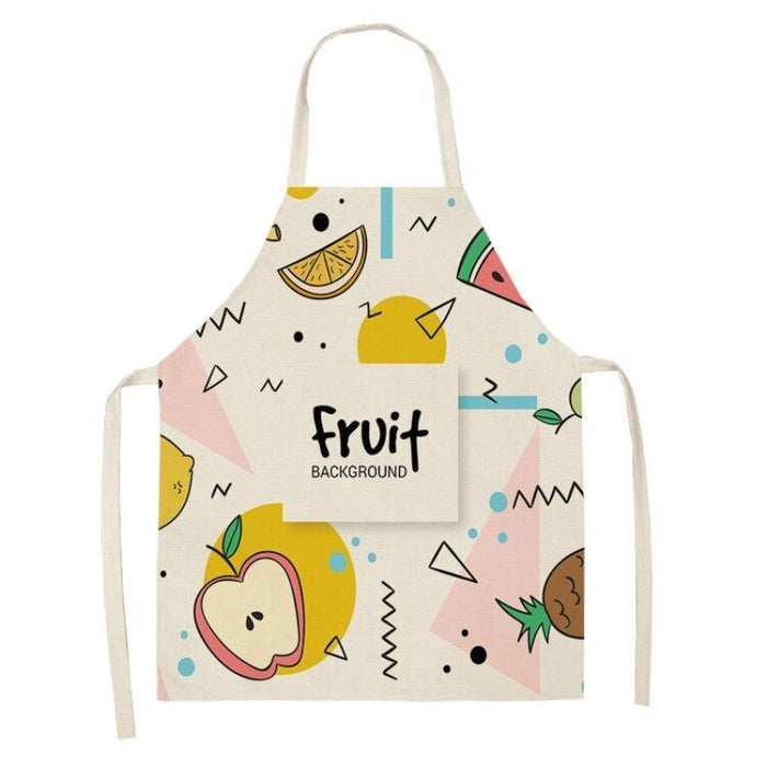 Summer Fruit Pattern Apron