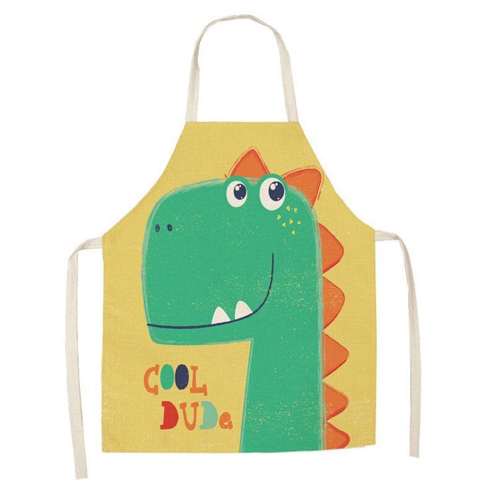 Dinosaur Print Kitchen Apron