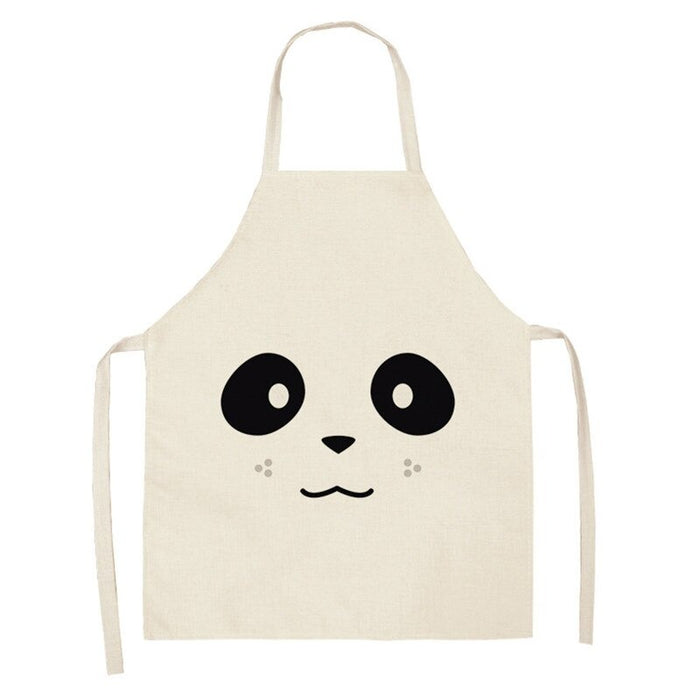 Animals Faces Print Aprons