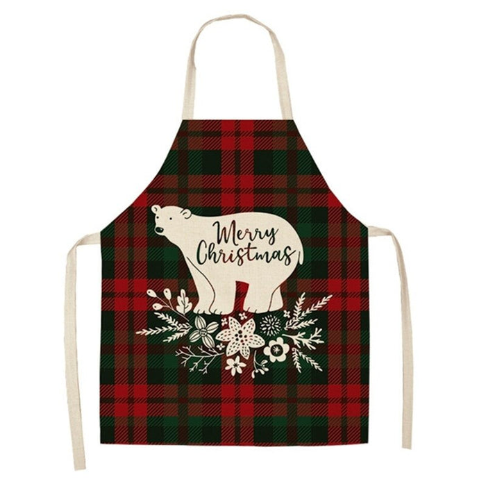 Christmas Pattern Kitchen Apron