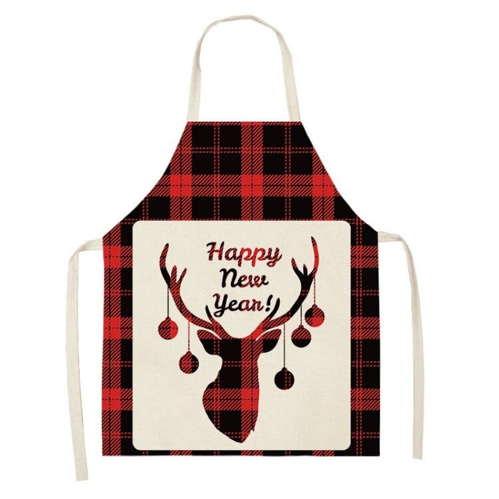 Merry Christmas Printed Cooking Apron