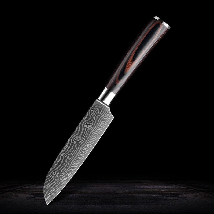 Professional Knife Sets High Carbon Stainless Steel Sharp Edge