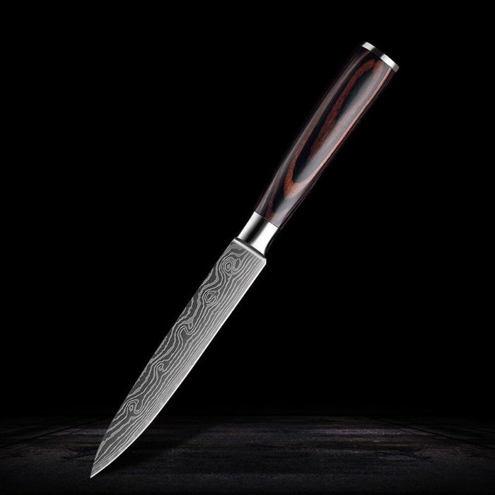 Professional Knife Sets High Carbon Stainless Steel Sharp Edge