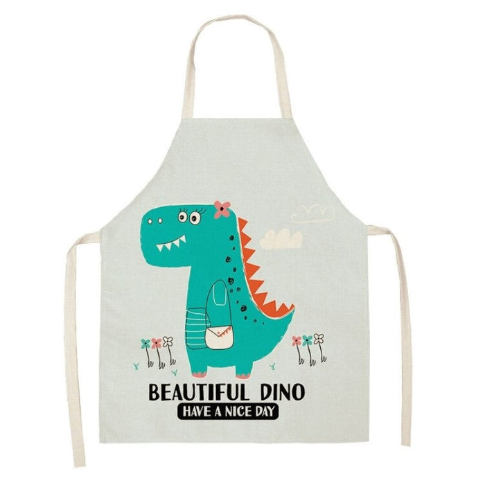 Cartoon Printed Household Apron