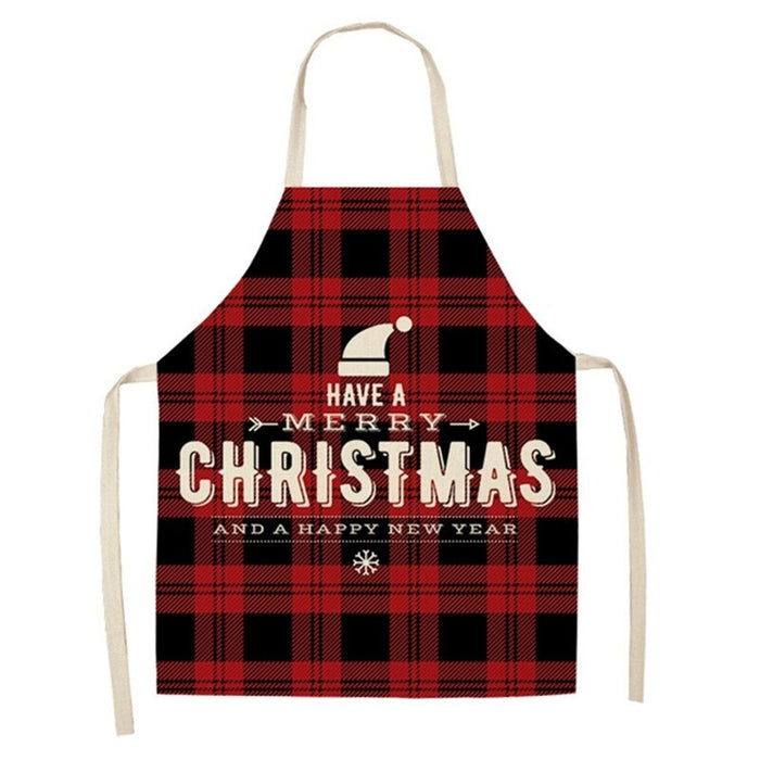 Christmas Pattern Kitchen Apron