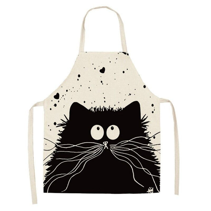 Cartoon Cat Household Aprons