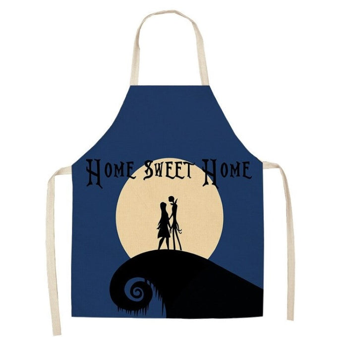 Pumpkin Happy Halloween Horror Kitchen Apron