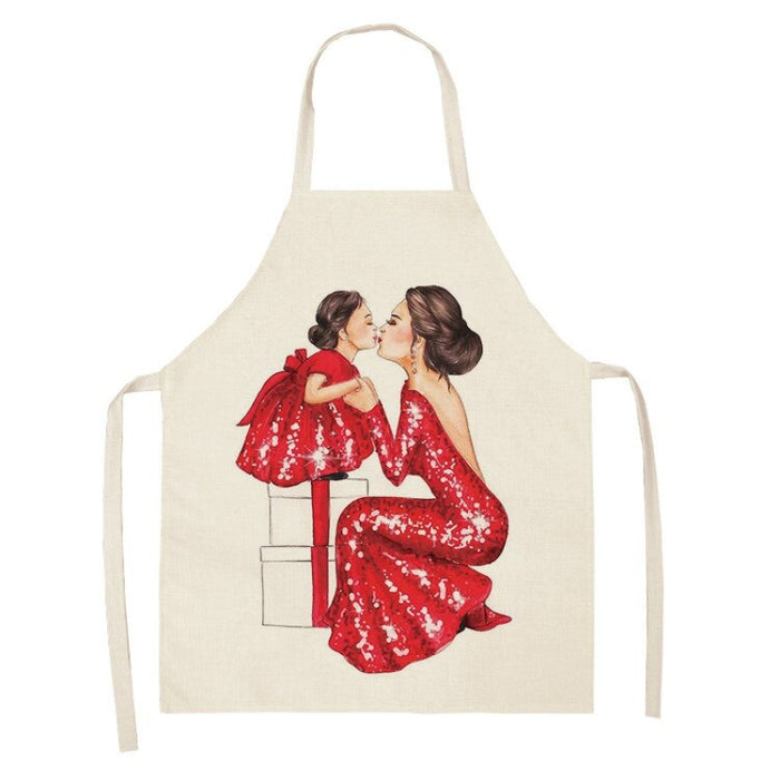 Printed Lined Super Mama Aprons