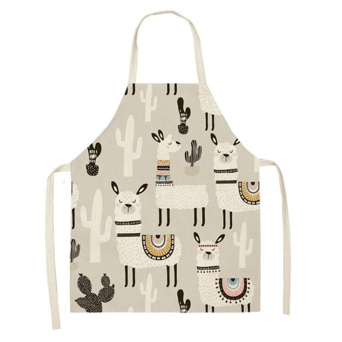 Camel Cactus Printed Apron