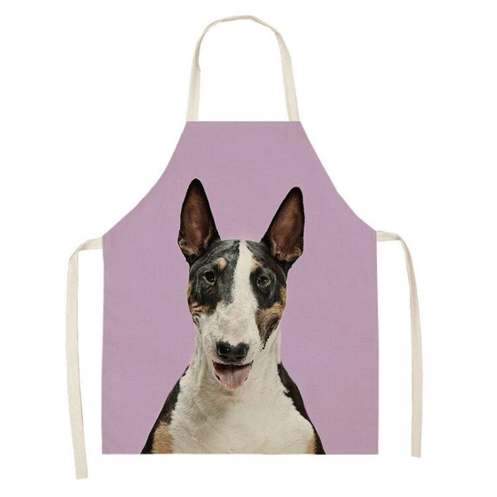 Cartoon Puppy Cleaning Apron