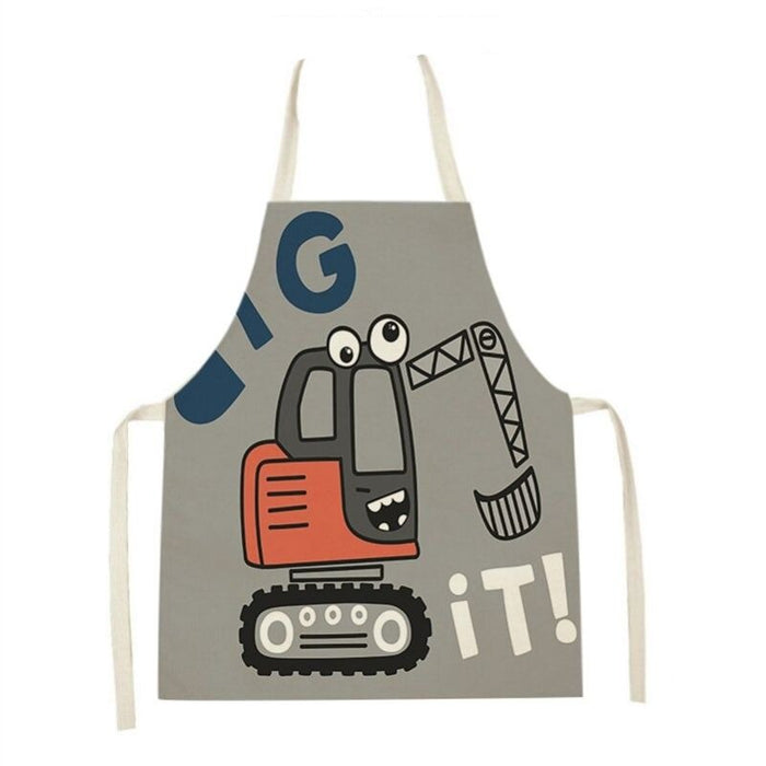 Printed Cooking Kitchen Apron