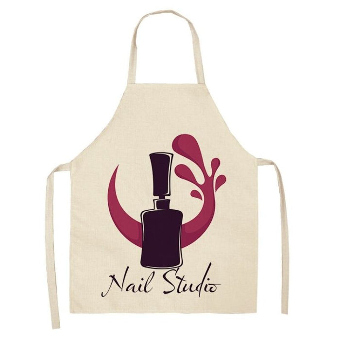 Nail Polish Cooking Apron