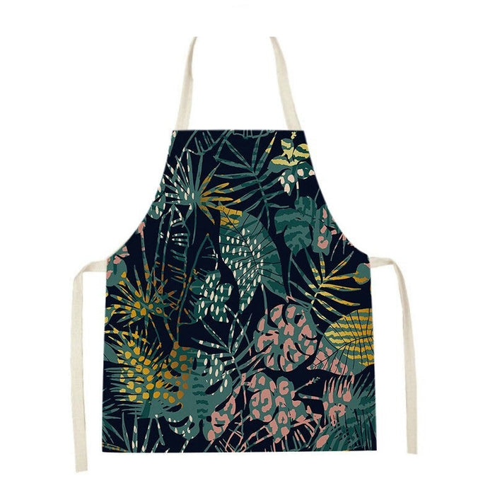 Jungle Print Kitchen Apron