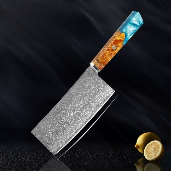 Razor Sharp Damascus Kitchen Knife Sets