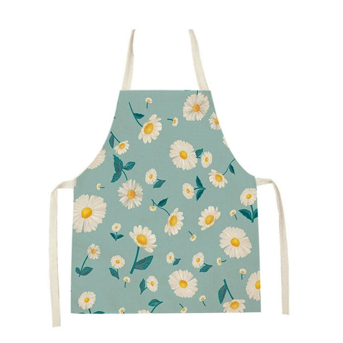 Cleaning Plant Flower Kitchen Cooking Apron