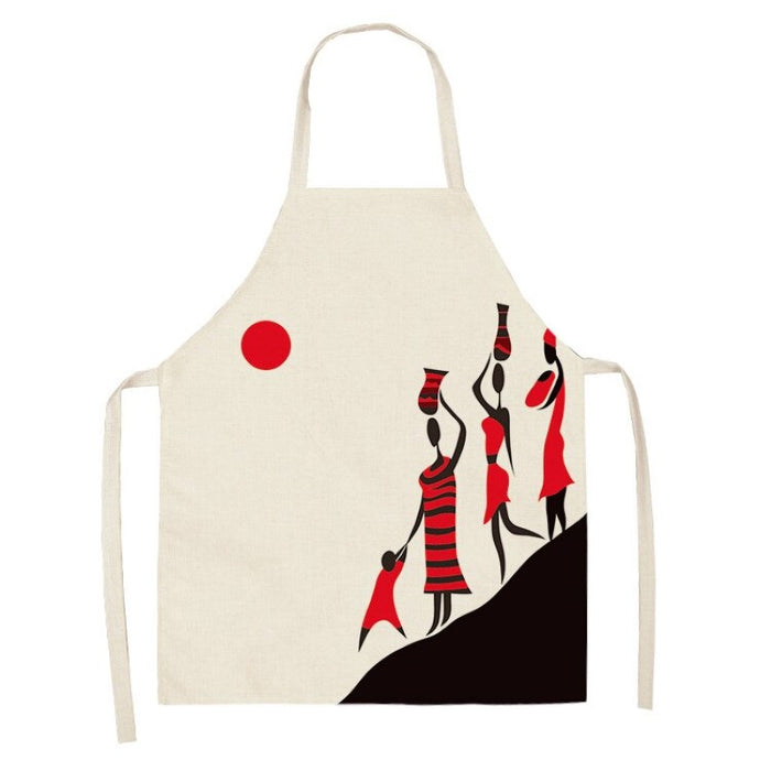 African Collection Style Printed Kitchen Apron