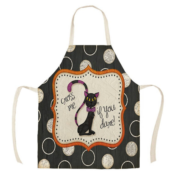 Halloween Kitchen Print Apron