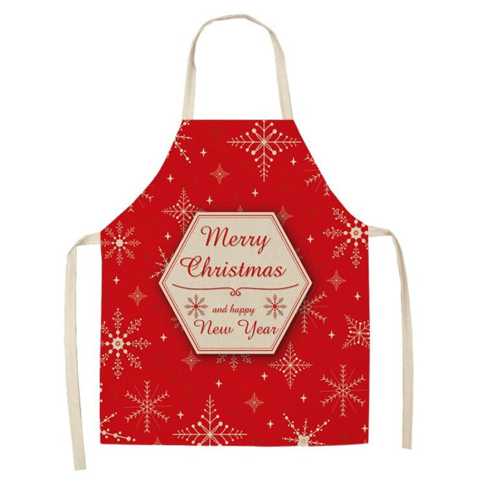 Printed Christmas Theme Aprons