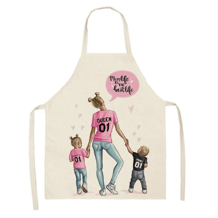 Printed Lined Super Mama Aprons