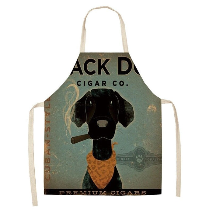 Dog Pattern Apron