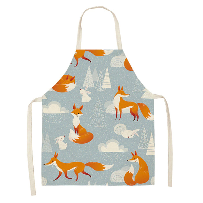 Household Cleaning Print Apron