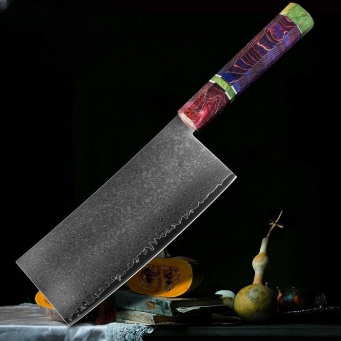 Professional Kitchen Damascus Steel Chef Knife