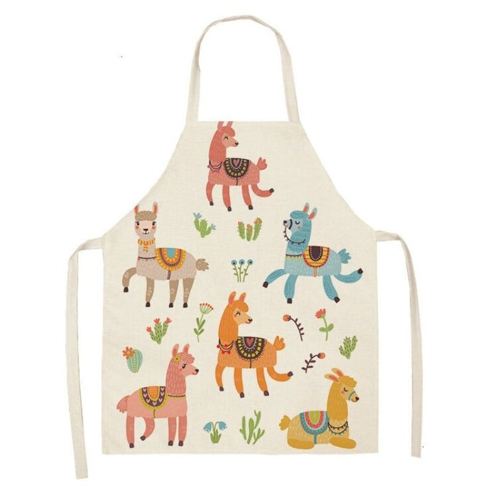 Camel Cactus Printed Apron