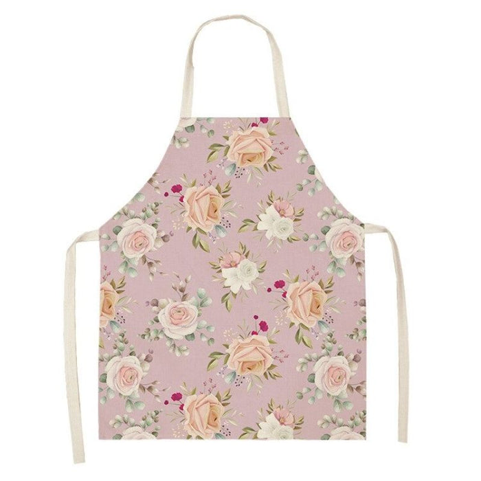 Floral Printed Kitchen Aprons