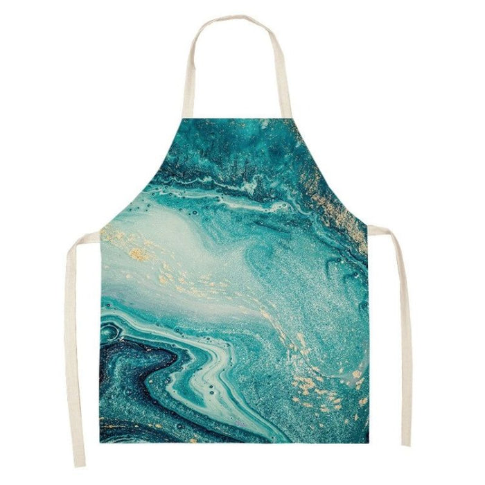 Marble Printed Aprons