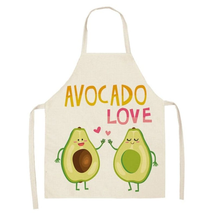 Avocado Tropical Printed Aprons