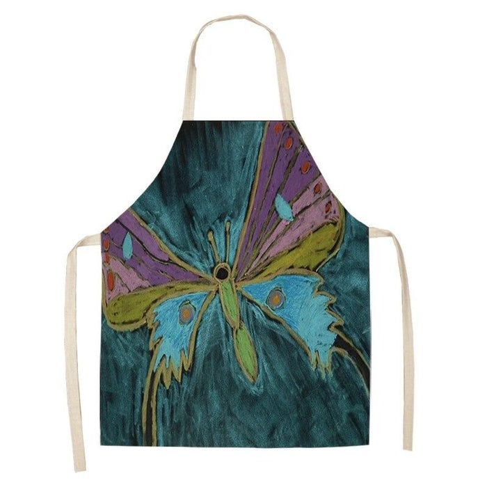 Print Pattern Household Apron