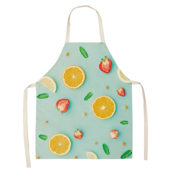 Summer Fruit Pattern Apron