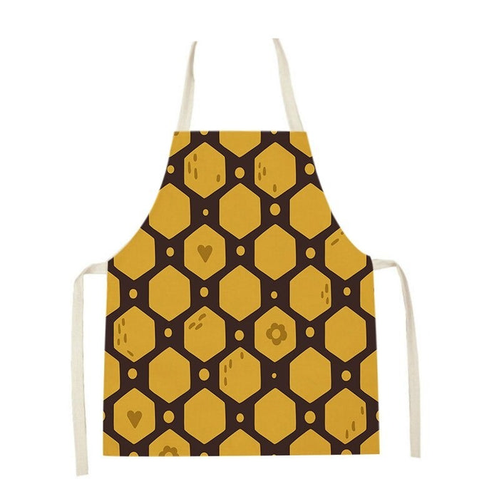 Cleaning Kitchen Printed Aprons