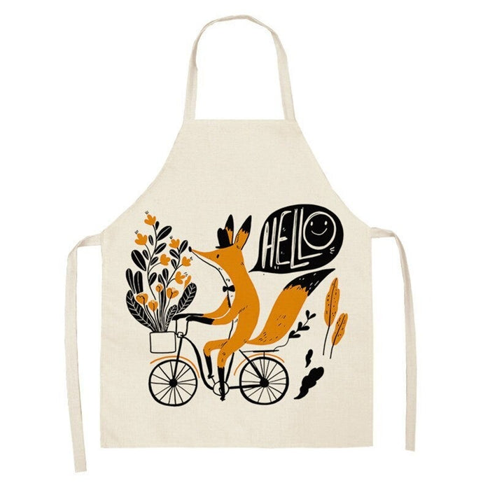 Bakery Cartoon Print Apron