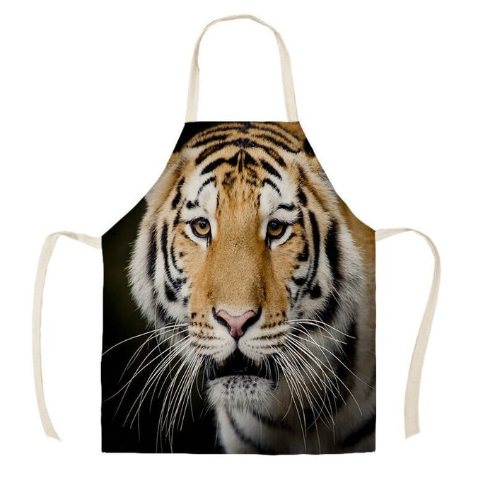 Animal Printed Household Kitchen Apron