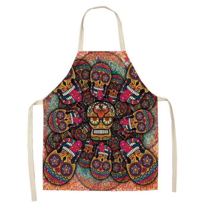 Patterned Kitchen Apron