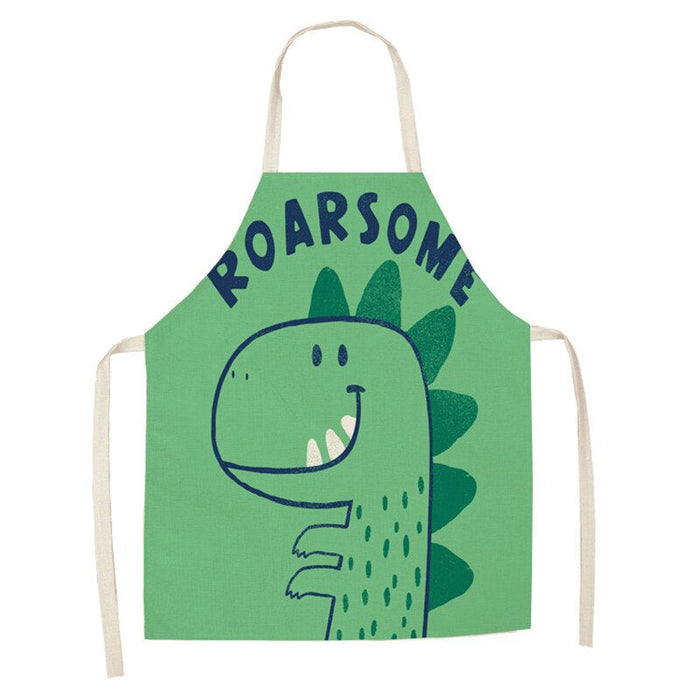 Dinosaur Print Kitchen Apron