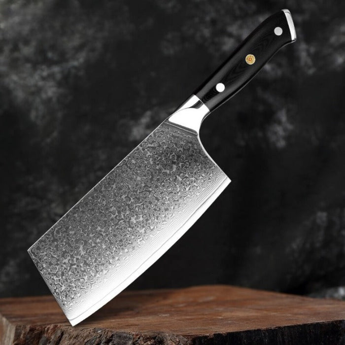 Multifunction Damascus Steel Kitchen Knives Set