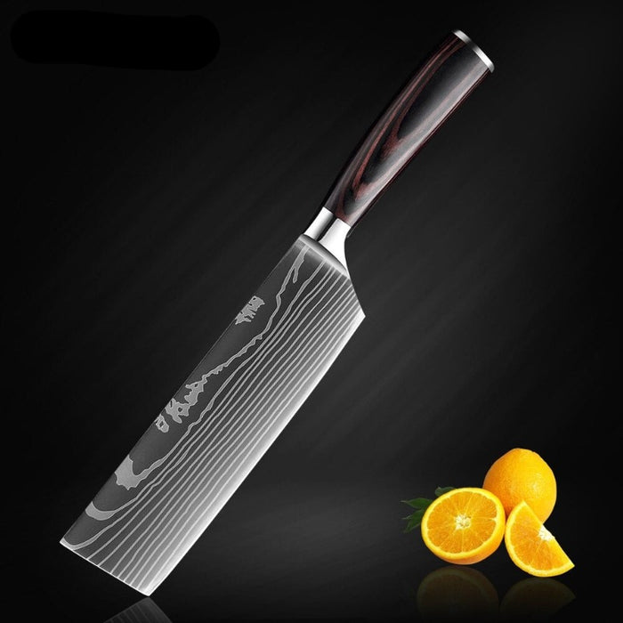 High Carbon Stainless Steel Knife Set