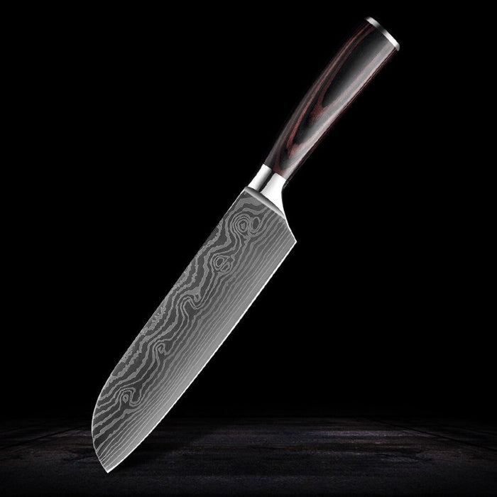 Professional Knife Sets High Carbon Stainless Steel Sharp Edge