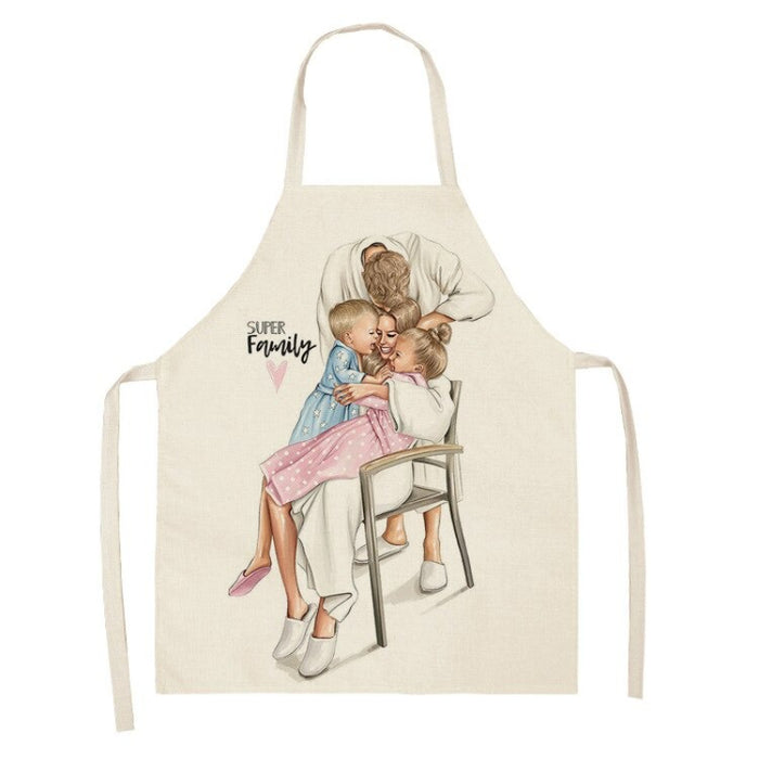 Printed Lined Super Mama Aprons