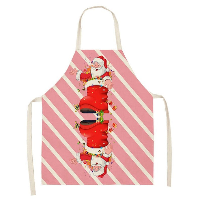 Merry Christmas Themed Aprons