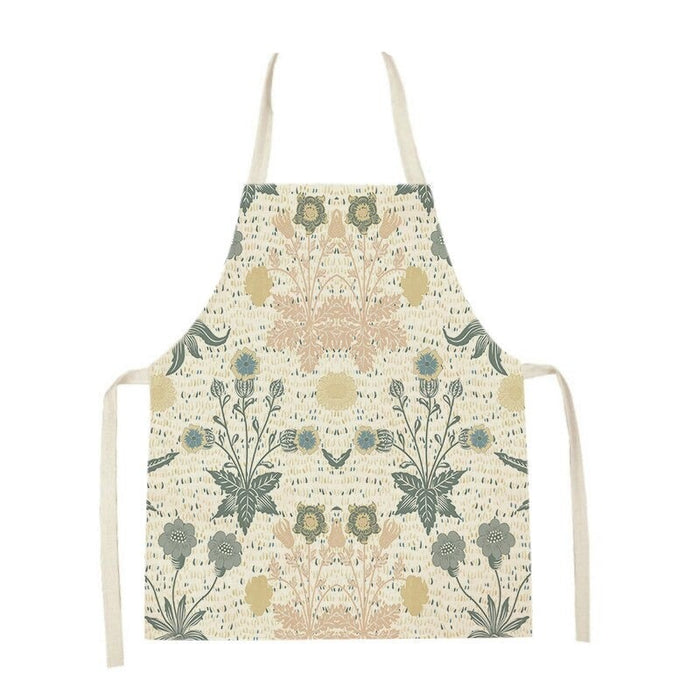 Cleaning Plant Flower Kitchen Cooking Apron