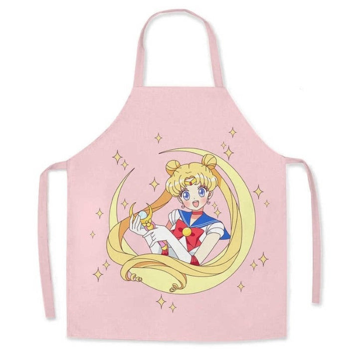 Anime Print Apron