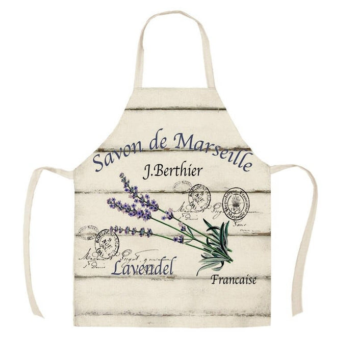 Lavender Pattern Apron