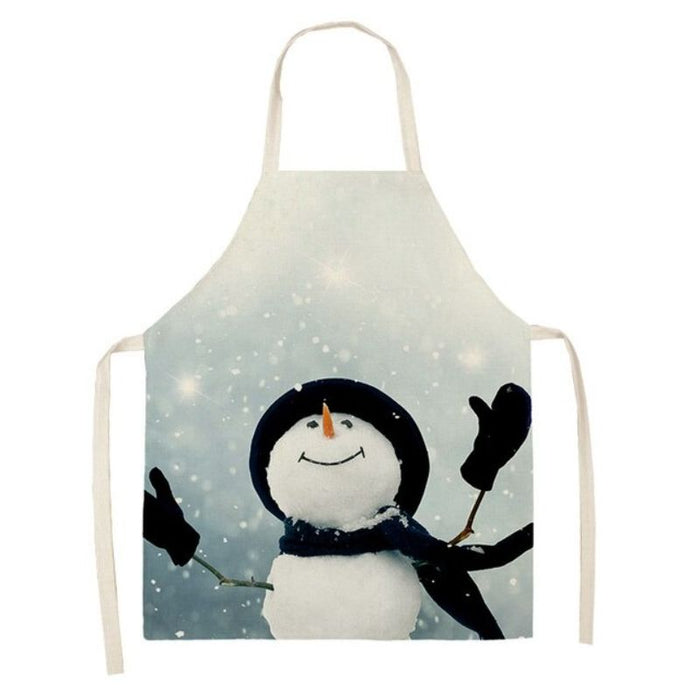 Christmas Snowman Cleaning Apron