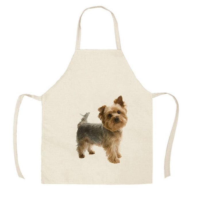 Printed Cat And Dog Apron